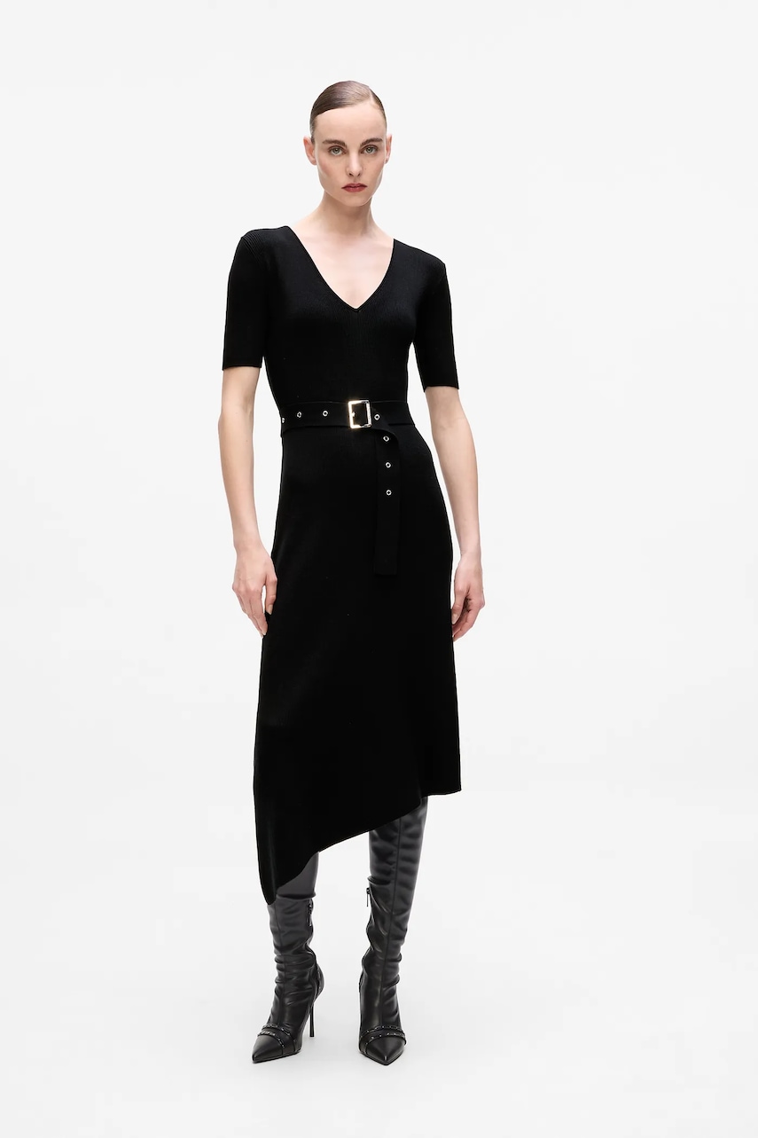 Karl Lagerfeld rochie culoarea negru