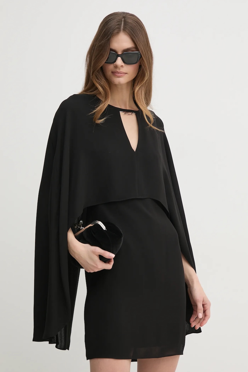 Karl Lagerfeld rochie culoarea negru