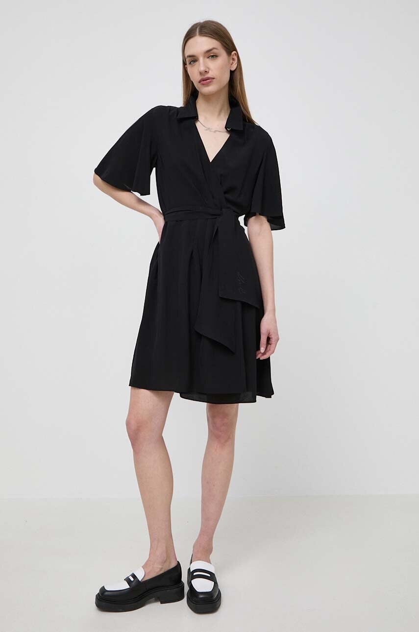 Karl Lagerfeld rochie culoarea negru