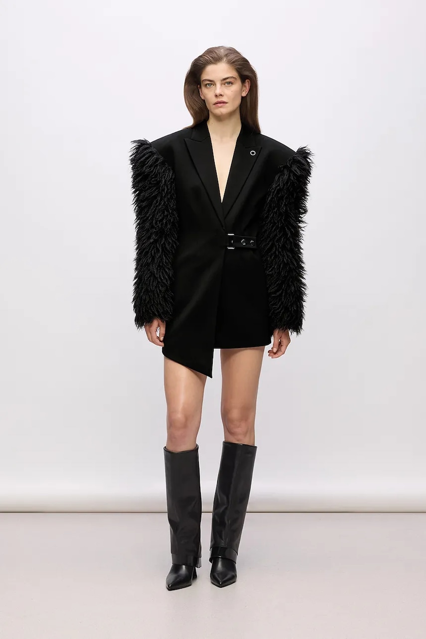 Karl Lagerfeld rochie culoarea negru