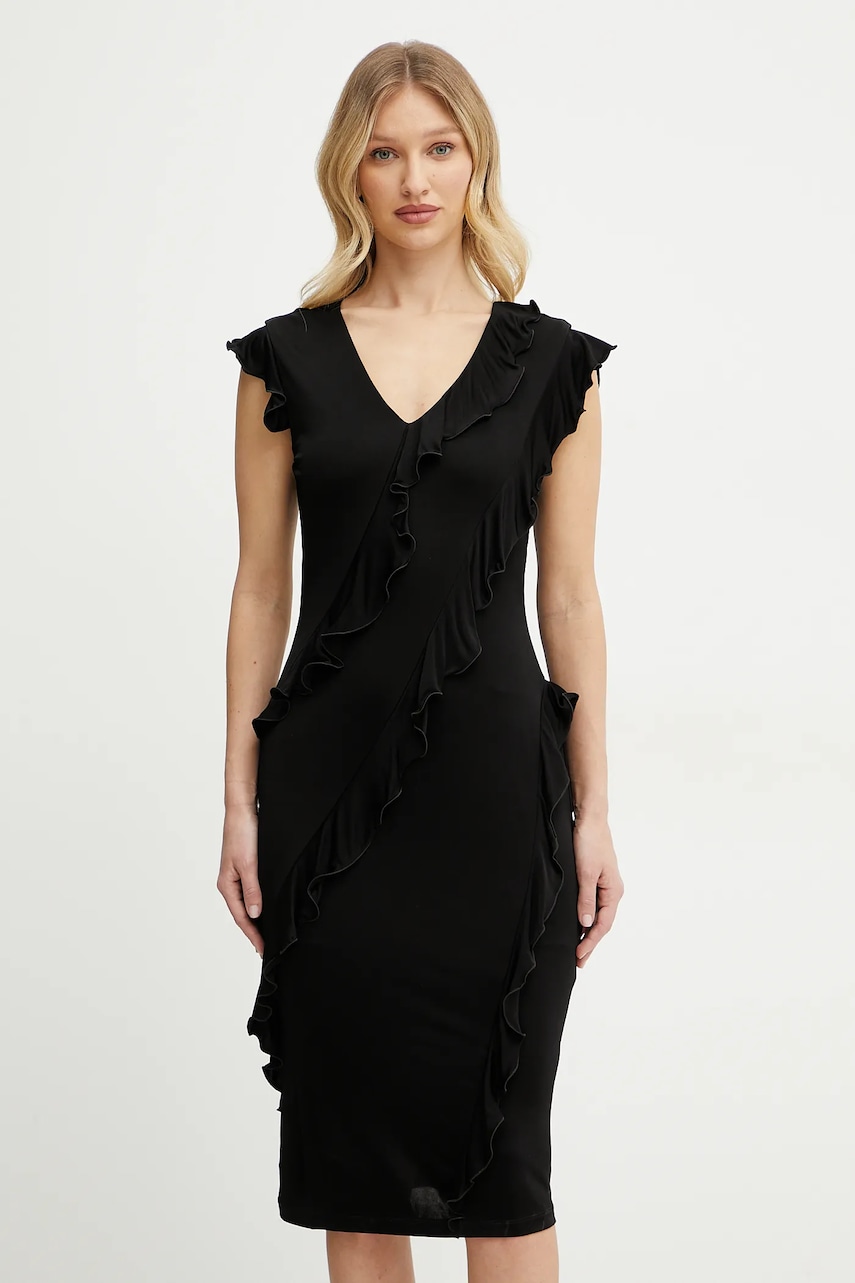 Karl Lagerfeld rochie culoarea negru