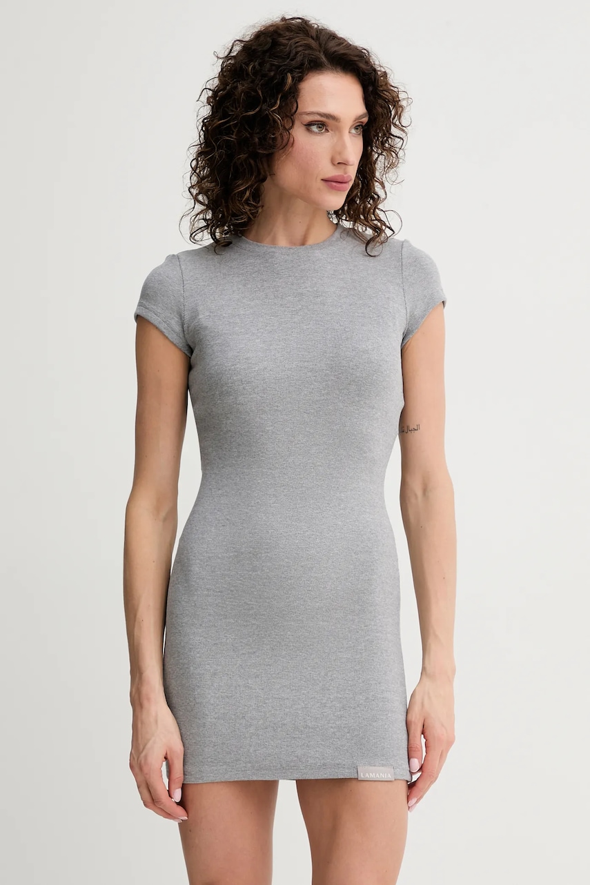 La Mania rochie culoarea gri