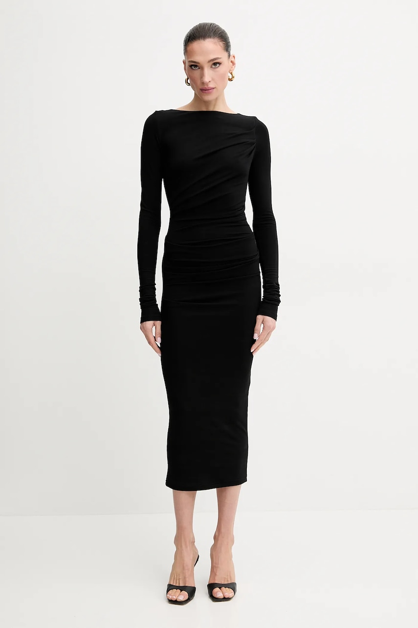 La Mania rochie culoarea negru