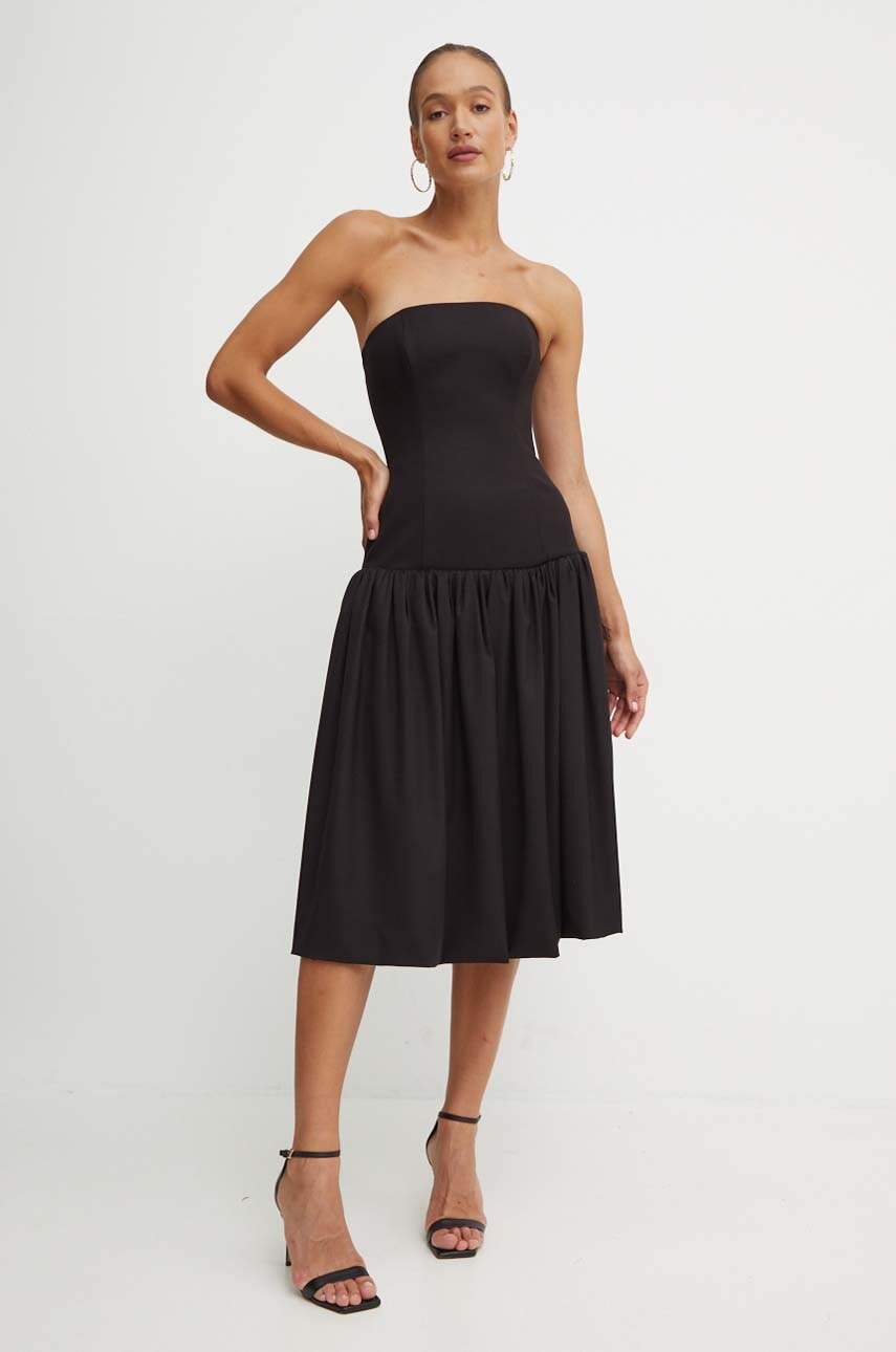La Mania rochie culoarea negru