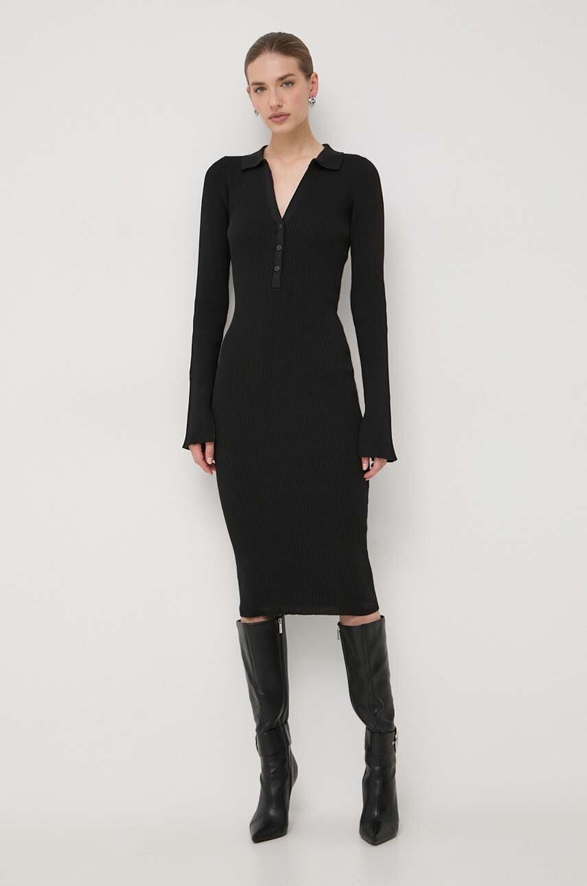 La Mania rochie culoarea negru