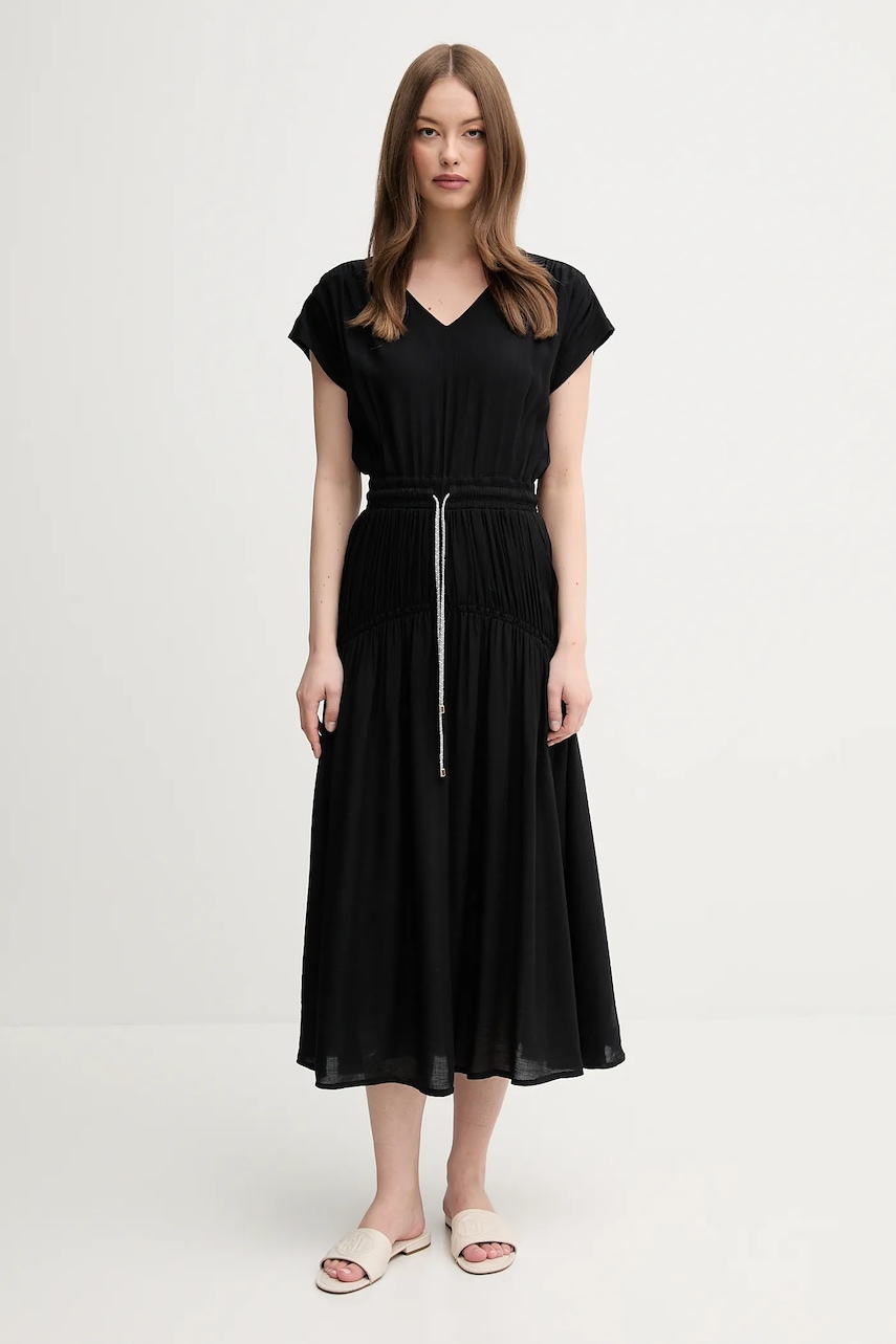 La Petite Française rochie RAYAN culoarea negru