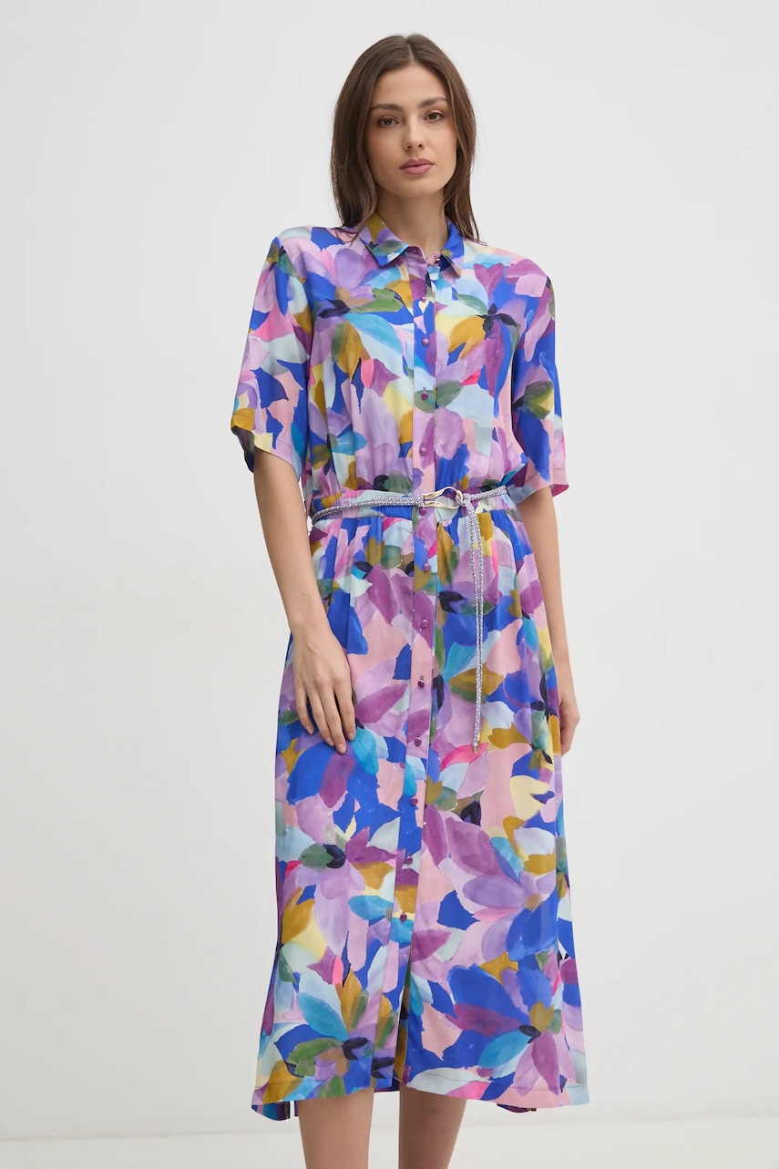 La Petite Française rochie ROGER culoarea violet