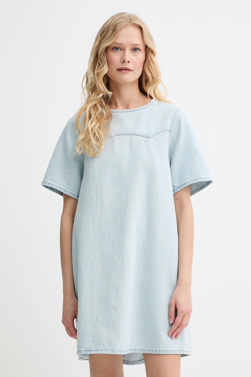 Levi's rochie din denim DENIM TEE DRESS mini