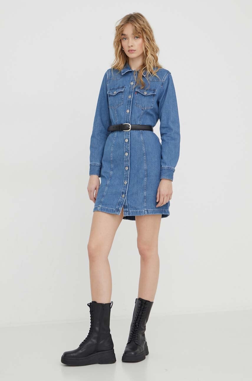 Levi's rochie din denim mini