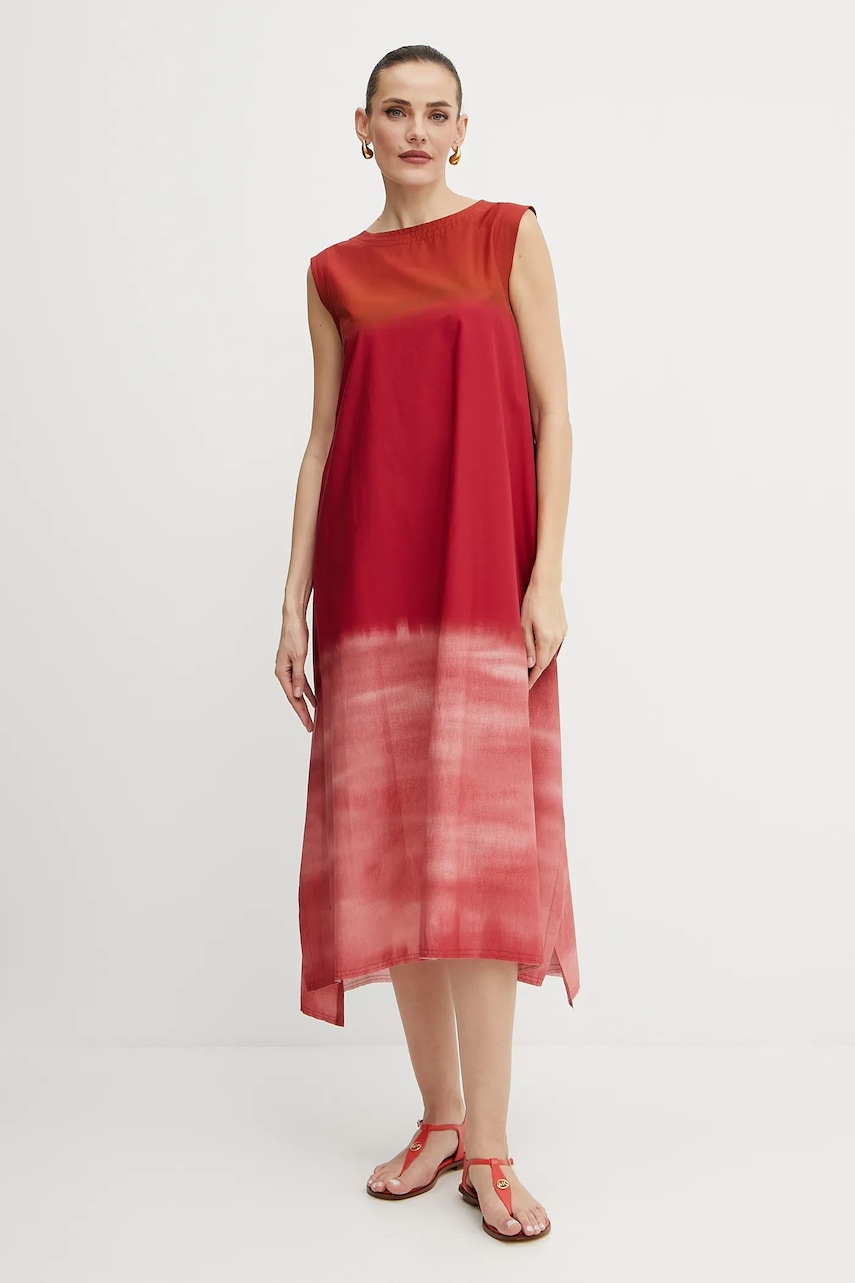 Liviana Conti rochie culoarea bordo