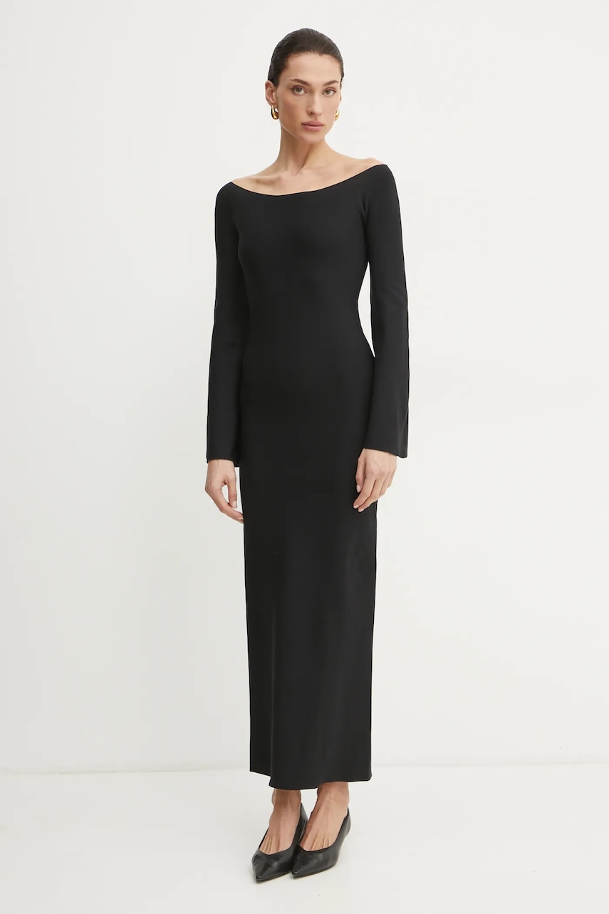 Liviana Conti rochie culoarea negru