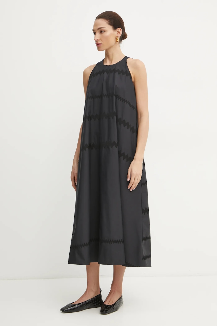 Liviana Conti rochie culoarea negru