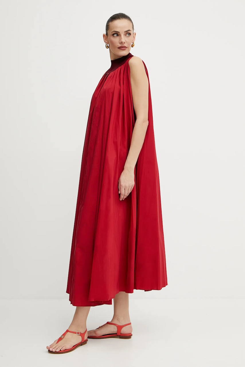 Liviana Conti rochie culoarea rosu