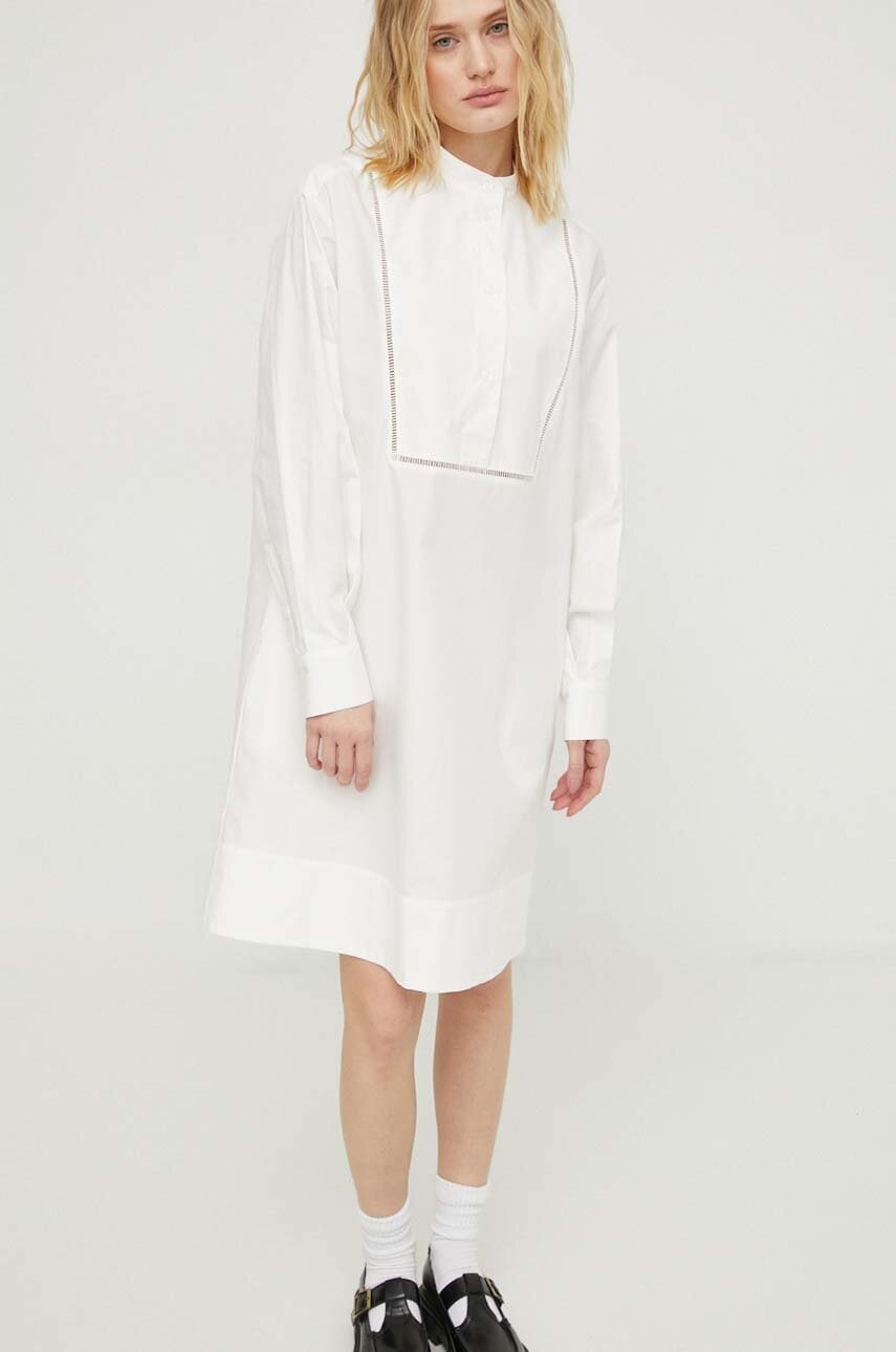 Lovechild rochie din bumbac culoarea alb