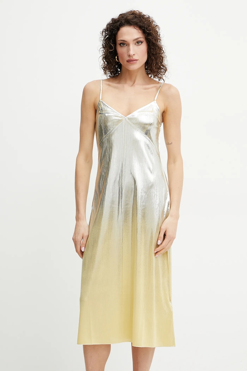 MAX&Co. rochie culoarea argintiu