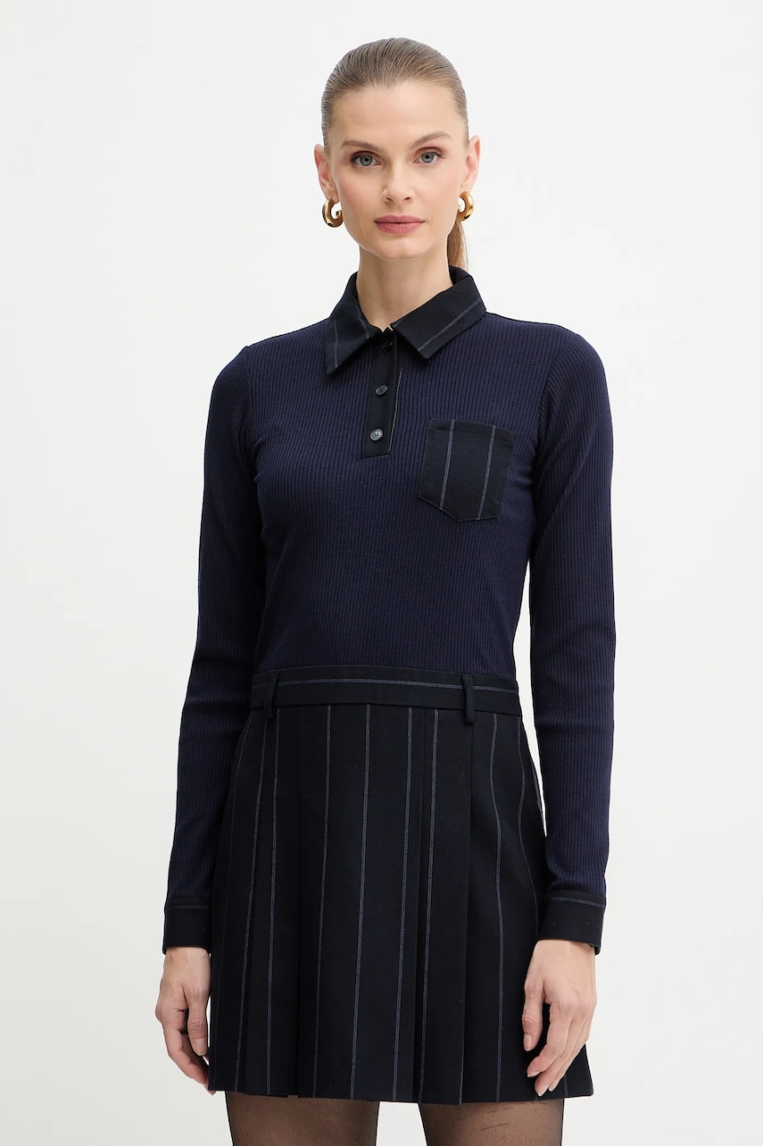MAX&Co. rochie culoarea bleumarin