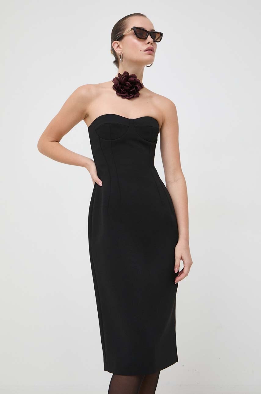 MAX&Co. rochie x Anna Dello Russo culoarea negru