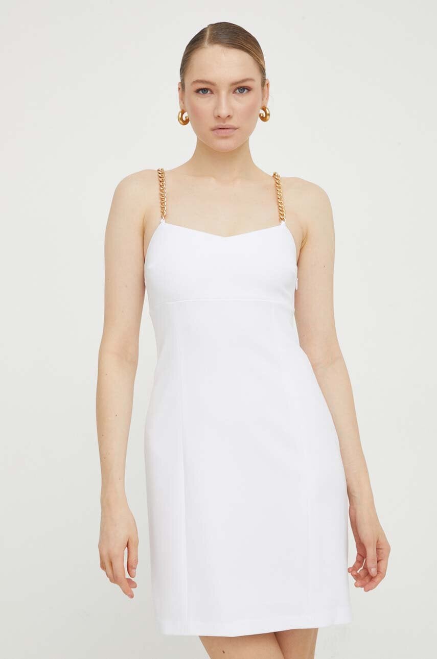 MICHAEL Michael Kors rochie culoarea alb
