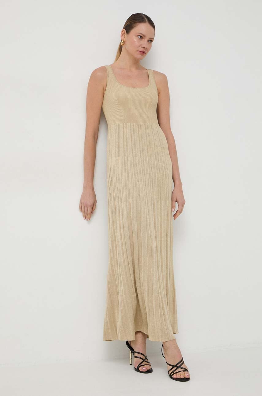 MICHAEL Michael Kors rochie culoarea auriu