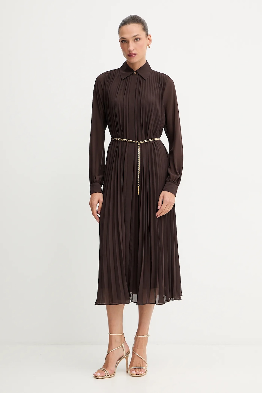 MICHAEL Michael Kors rochie culoarea maro