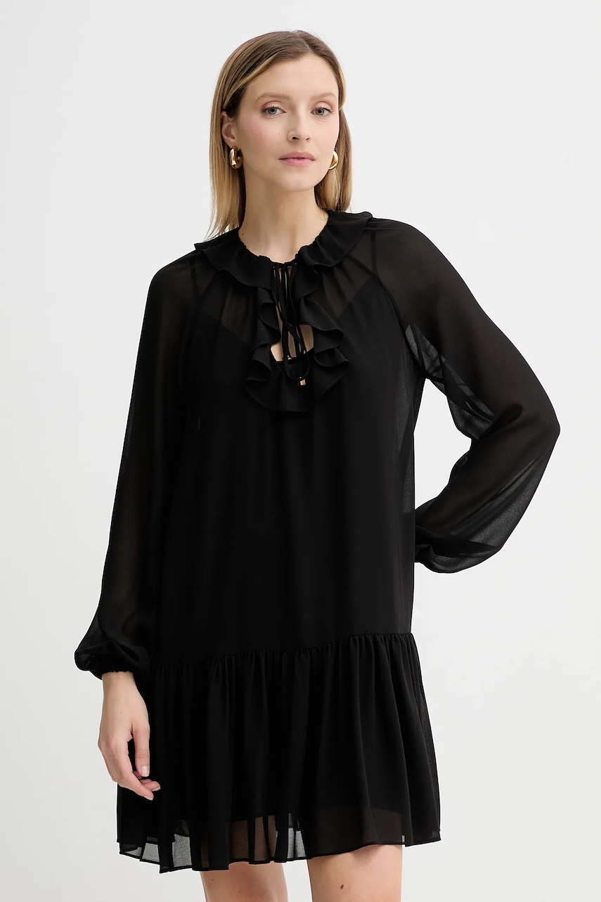 MICHAEL Michael Kors rochie culoarea negru