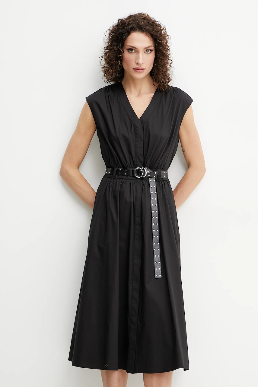 MICHAEL Michael Kors rochie culoarea negru