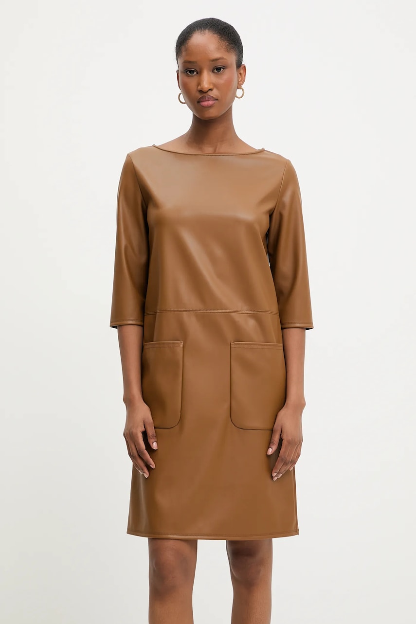 MM rochie DIONIGI culoarea maro