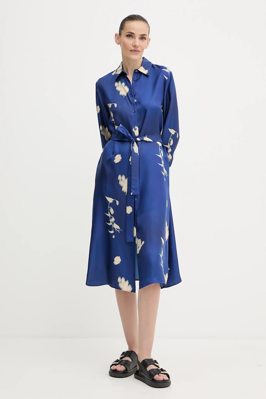 MM rochie de mătase JADI midi