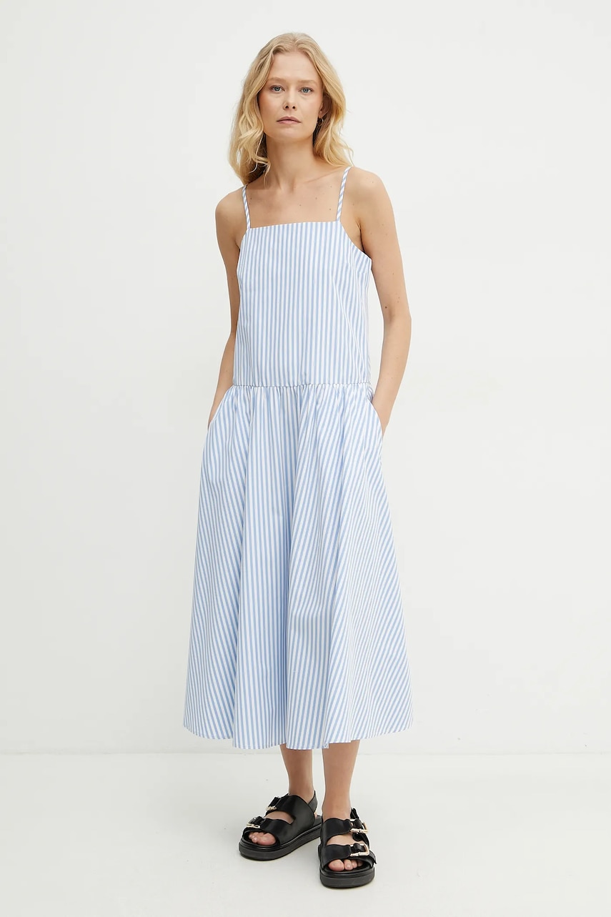 MM rochie din bumbac midi