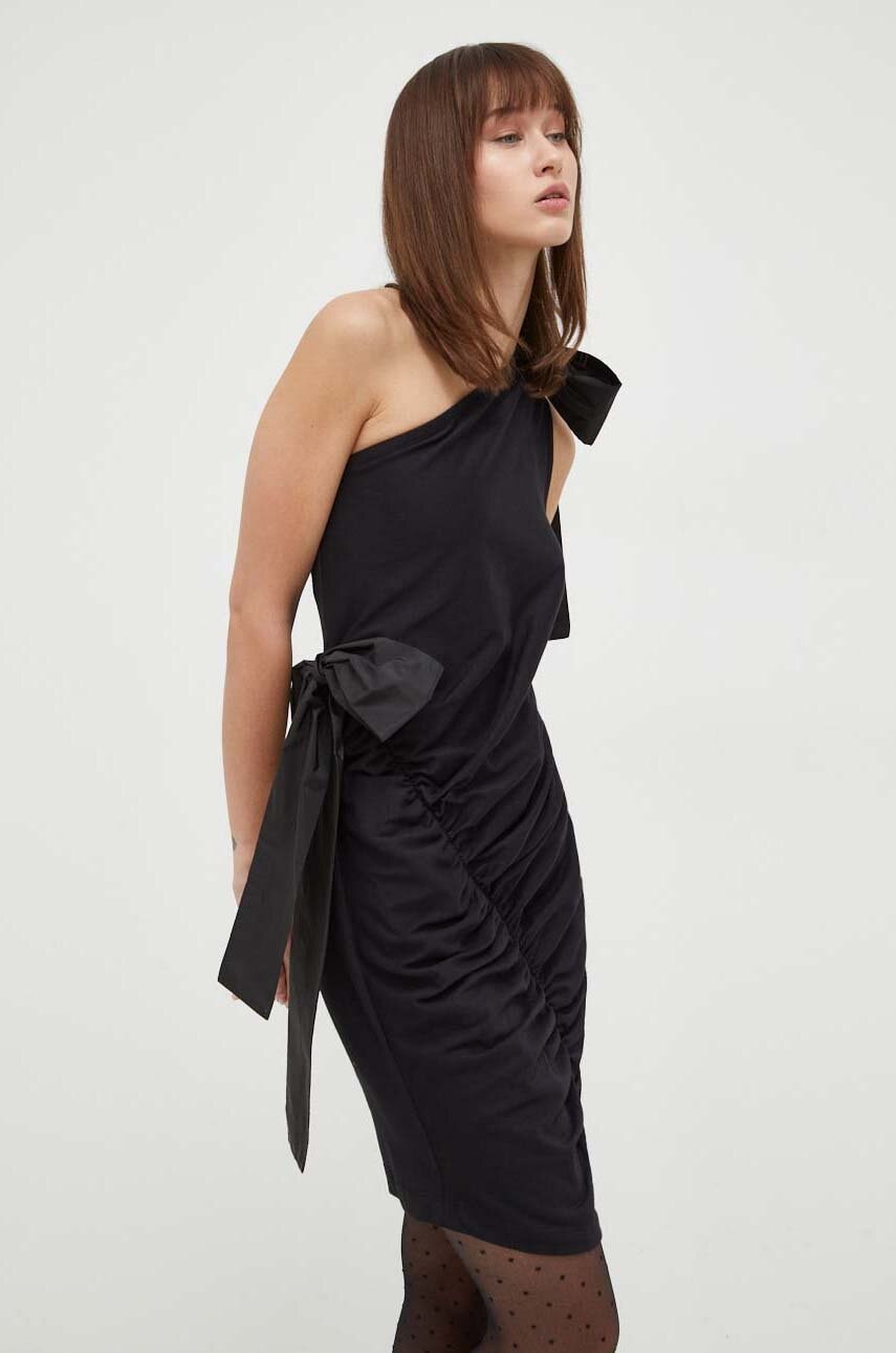 MSGM rochie culoarea negru