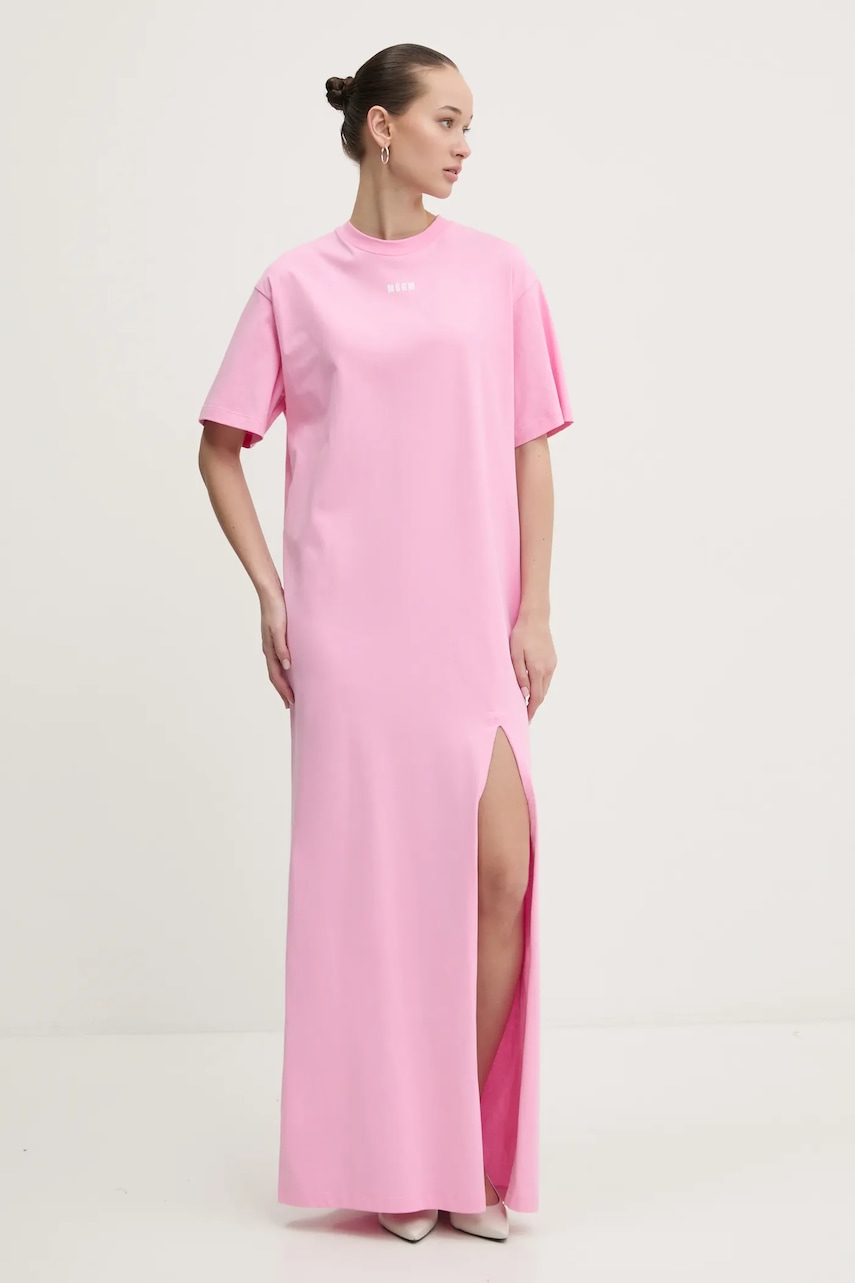 MSGM rochie culoarea roz