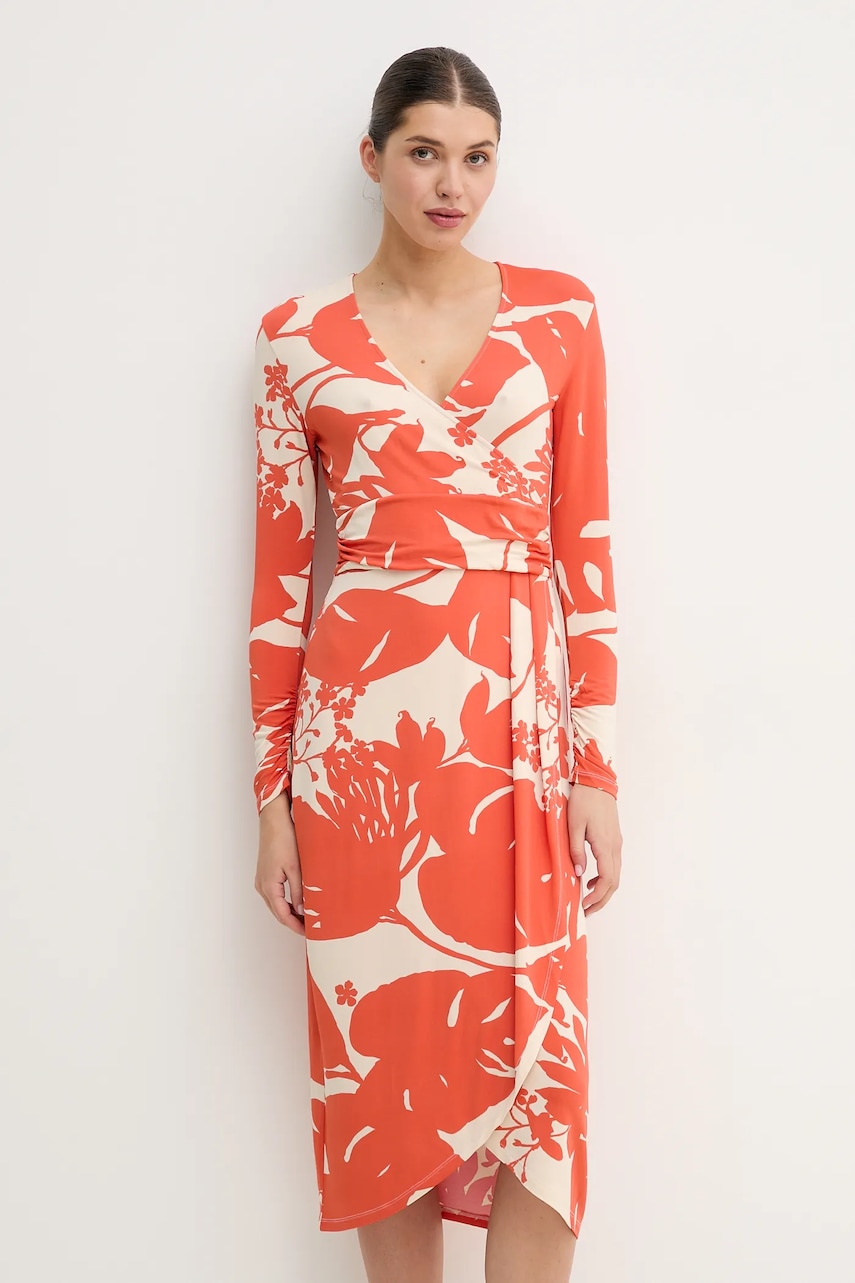 Marc O'Polo rochie culoarea portocaliu