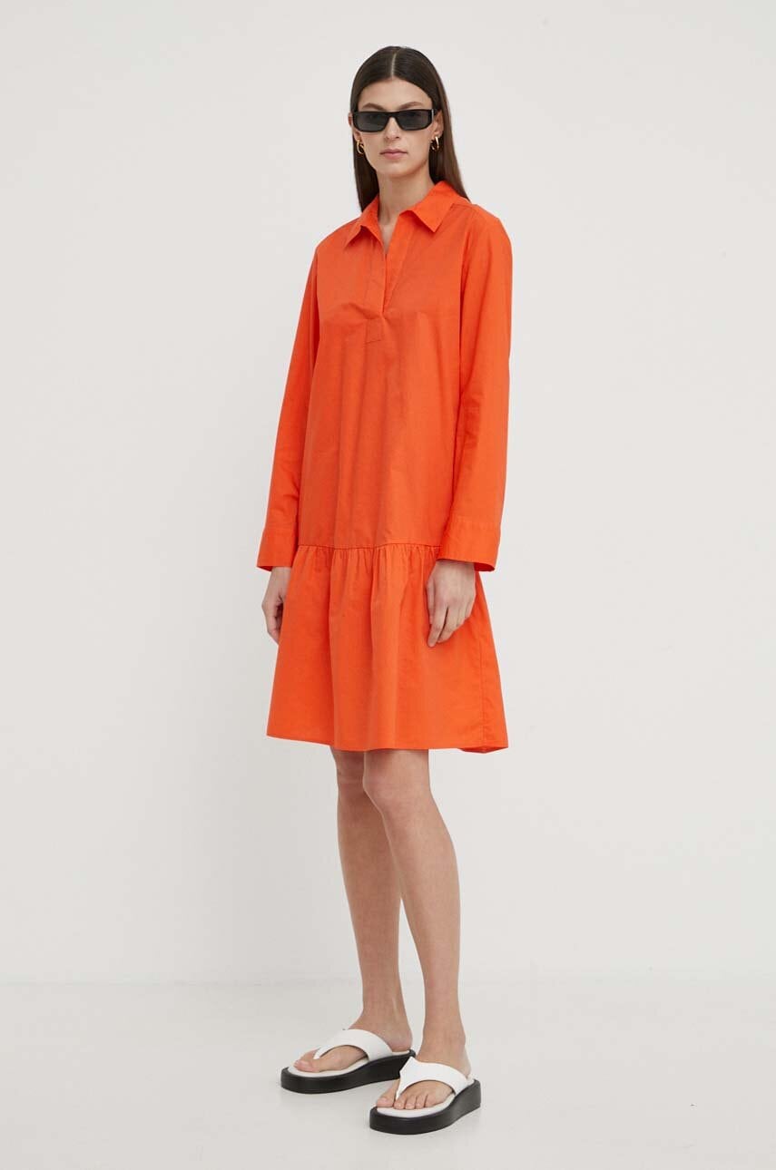 Marc O'Polo rochie culoarea portocaliu