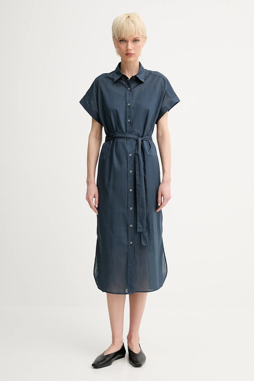 Marc O'Polo rochie din bumbac midi