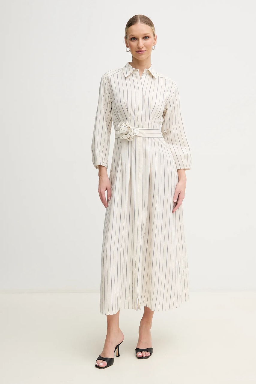 Marella rochie DENIS culoarea bej