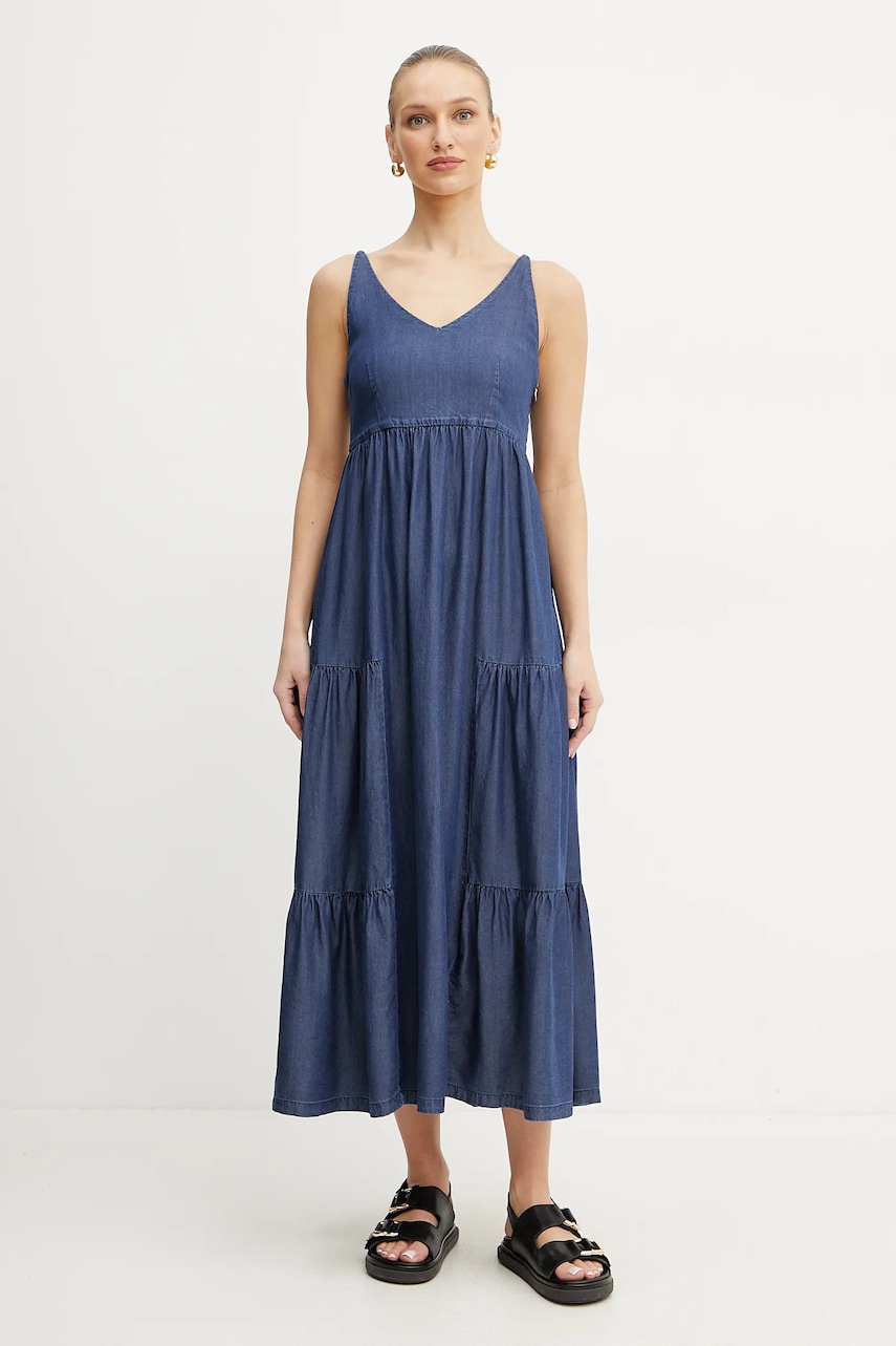 Marella rochie Emme by Marella culoarea bleumarin