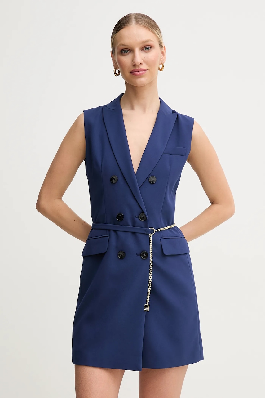 Marella rochie Emme by Marella culoarea bleumarin