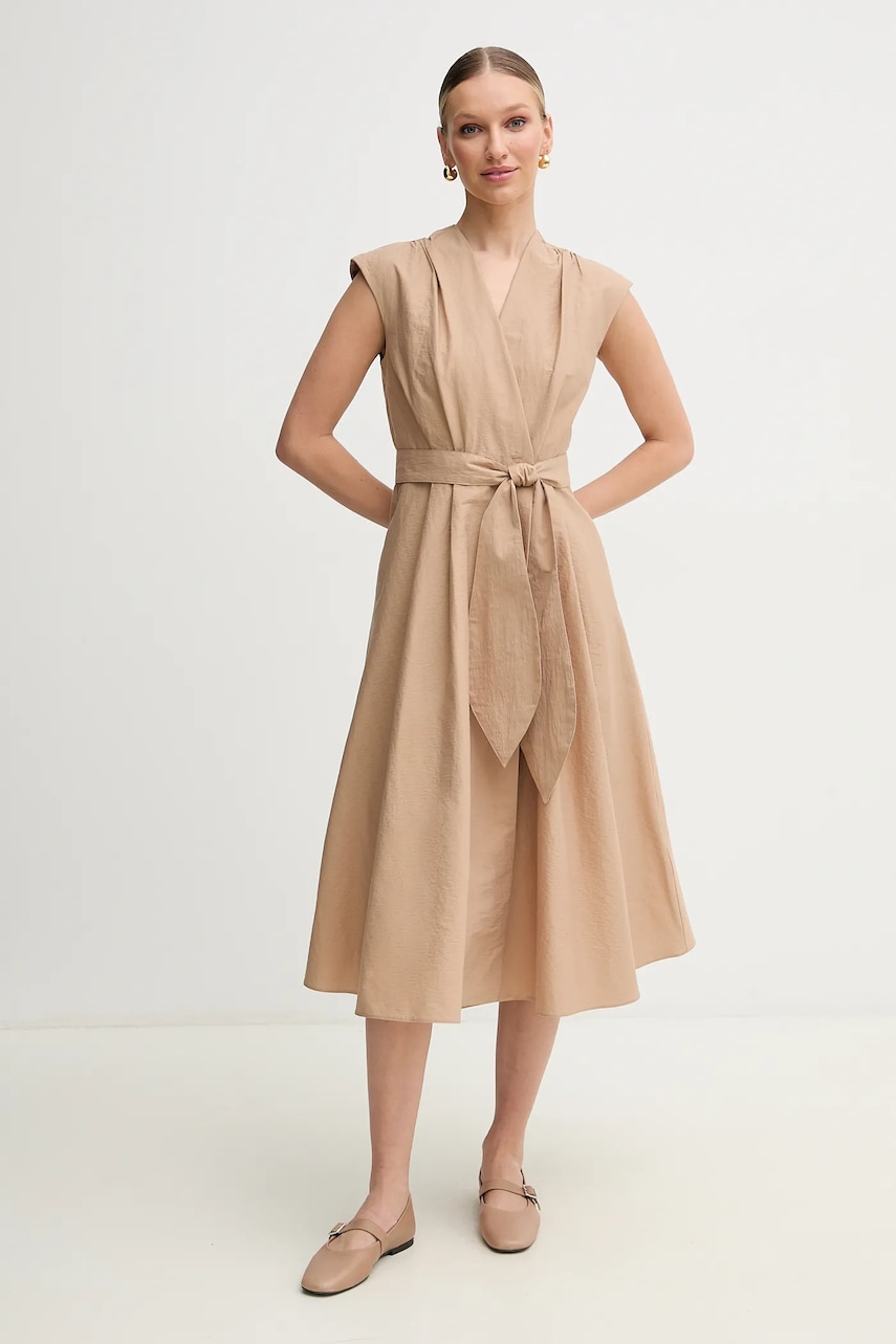 Marella rochie OSSOLA culoarea bej