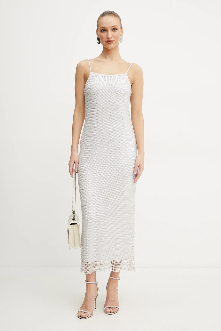 Marella rochie PECE culoarea gri