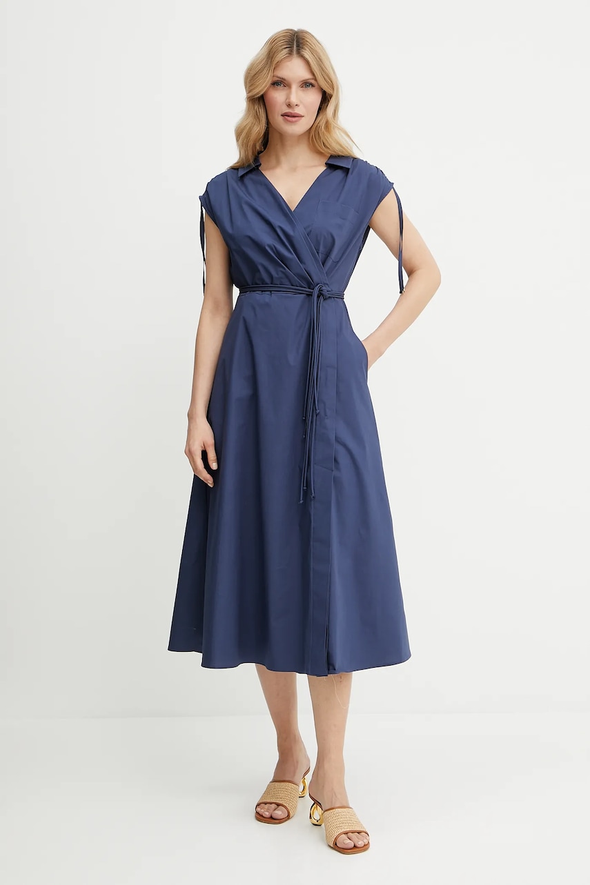 Marella rochie RIVERA culoarea bleumarin