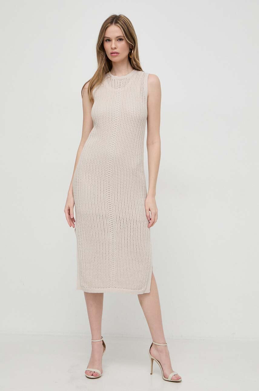 Marella rochie culoarea bej