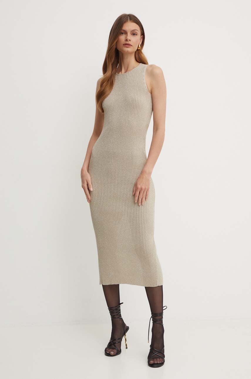 Marella rochie culoarea bej