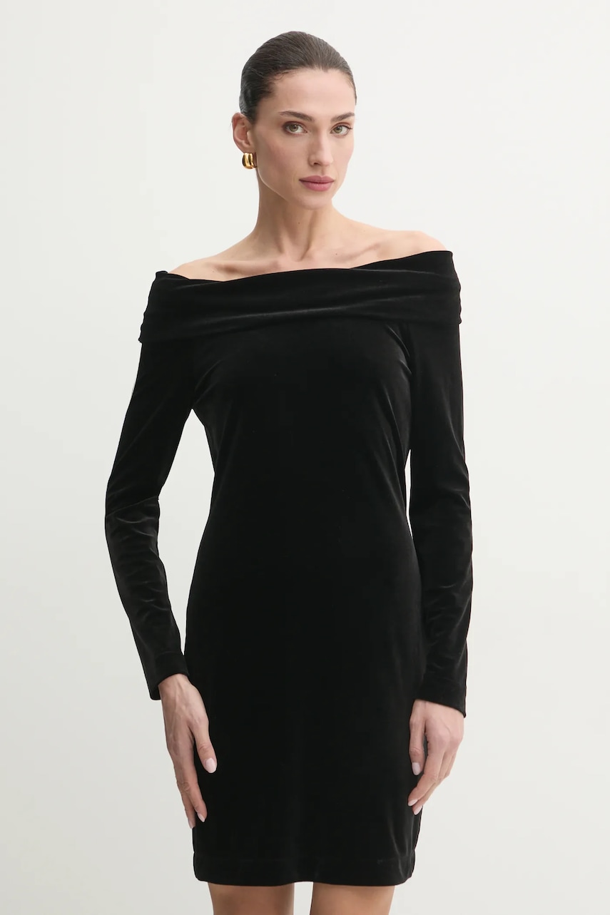Marella rochie culoarea negru