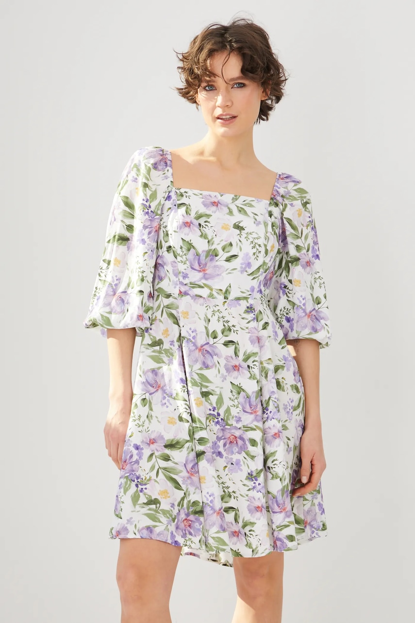 Medicine rochie culoarea bej