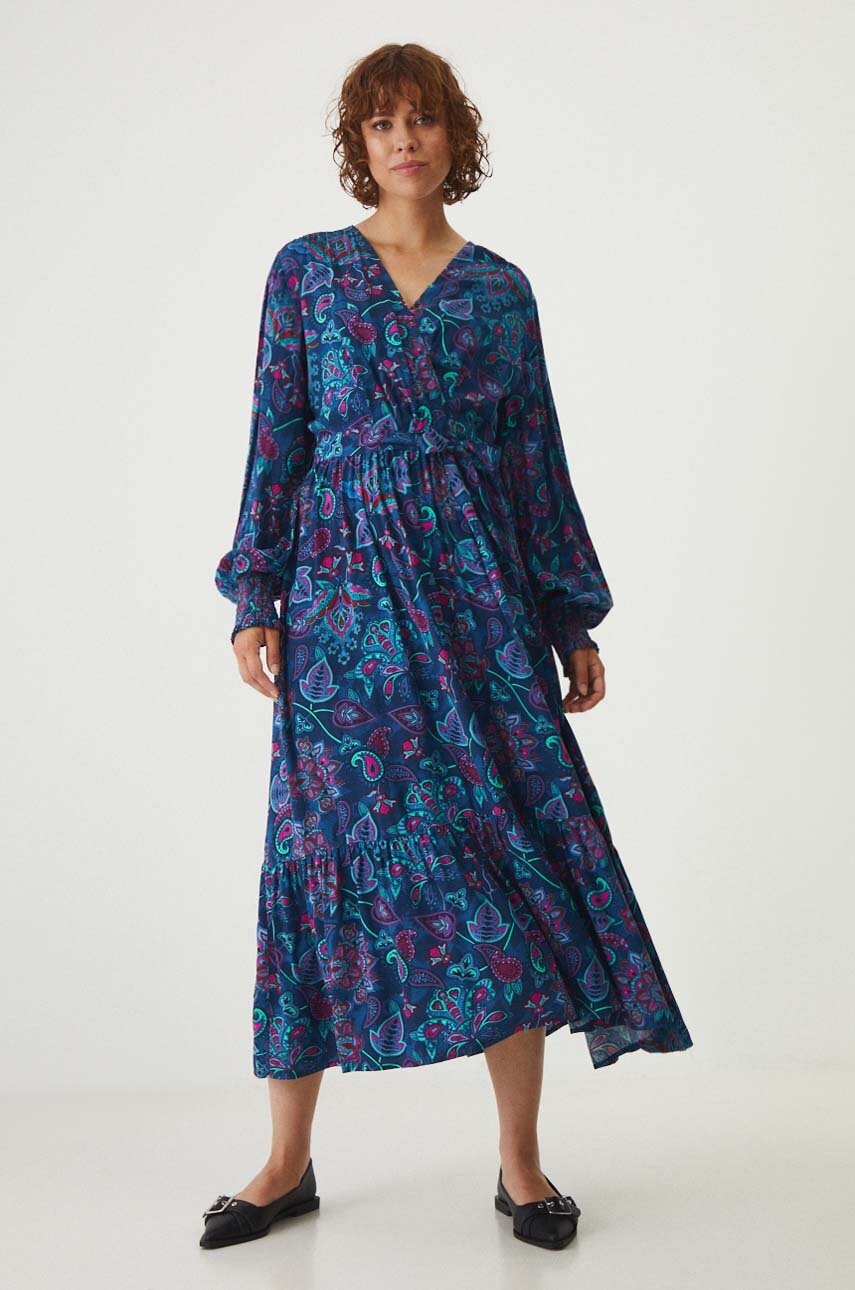 Medicine rochie culoarea bleumarin