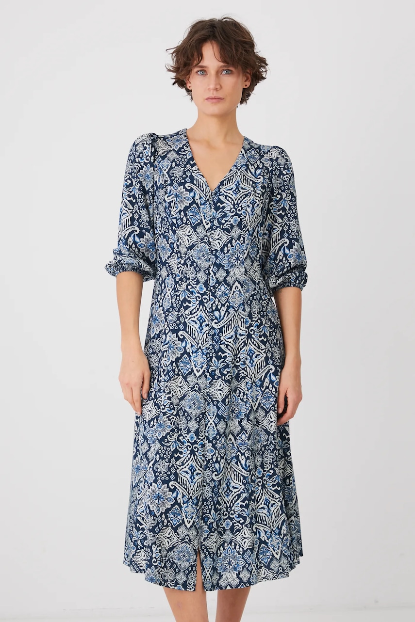 Medicine rochie culoarea bleumarin