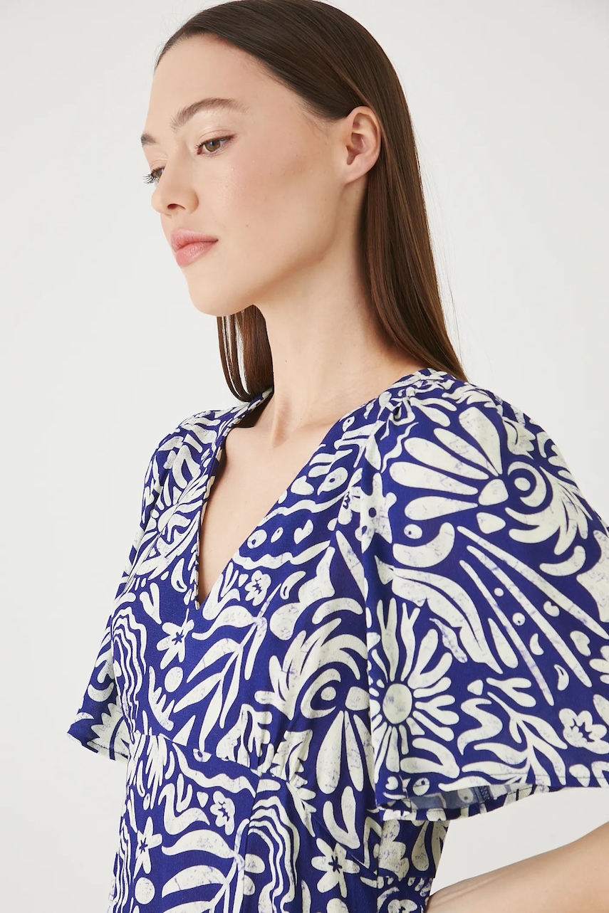 Medicine rochie culoarea bleumarin