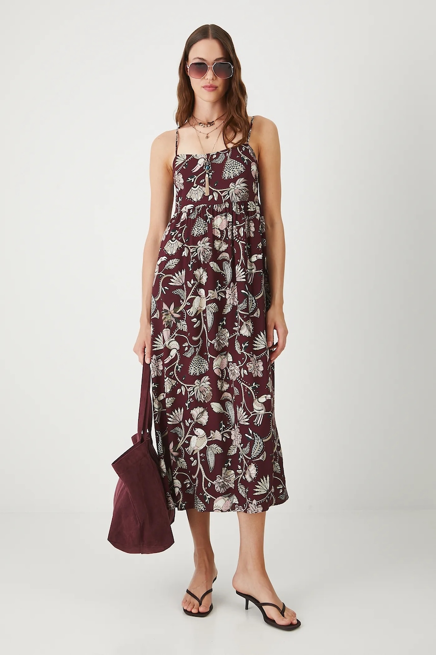 Medicine rochie culoarea bordo