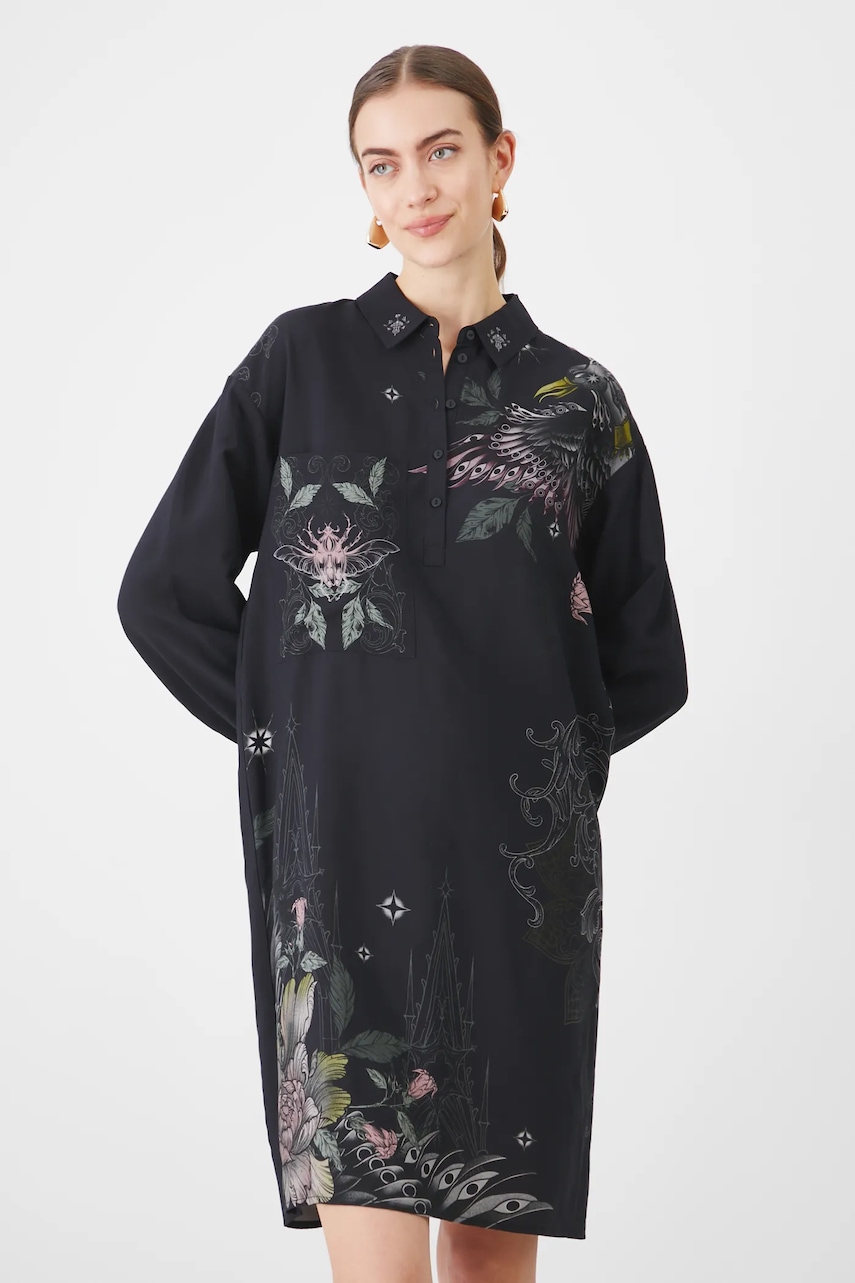Medicine rochie culoarea negru