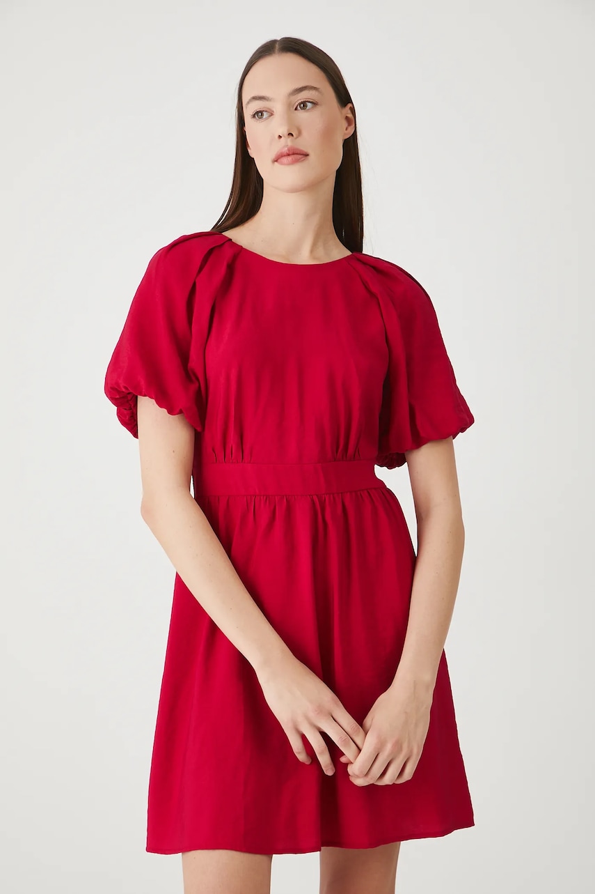 Medicine rochie culoarea rosu